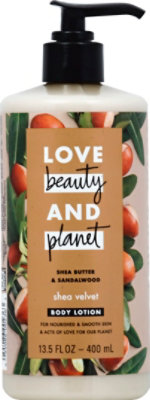 Love Beauty and Planet Body Lotion Shea Butter & Sandalwood - 13.5 Fl. Oz. - Image 2
