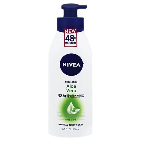 NIVEA Body Lotion Aloe Vera Normal To Dry Skin - 16.9 Fl. Oz.