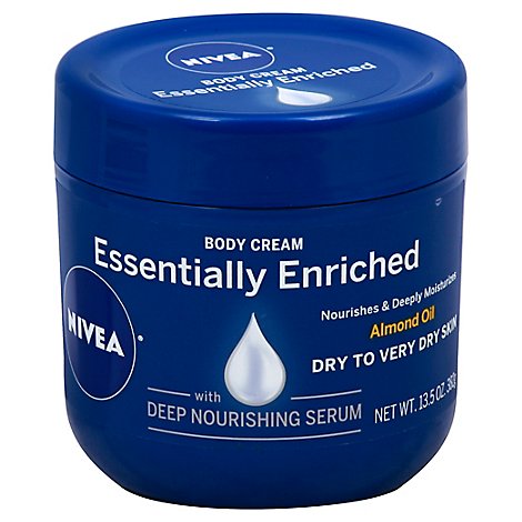 NIVEA Body Cream Essentially Enriched Dry To Very Dry Skin - 13.5 Oz