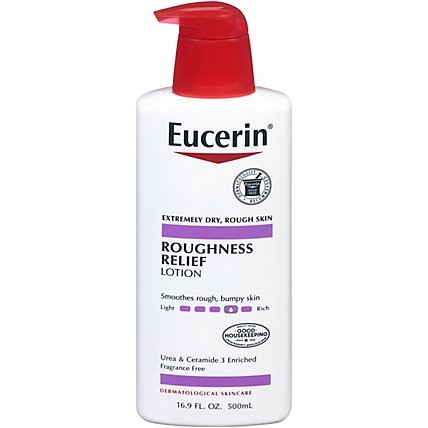 Eucerin Lotion Roughness Relief Fragrance Free - 16.9 Fl. Oz. - Image 3