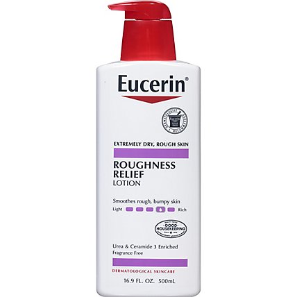 Eucerin Lotion Roughness Relief Fragrance Free - 16.9 Fl. Oz. - Image 2