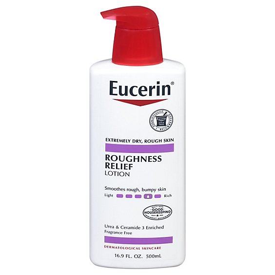 Eucerin Lotion Roughness Relief Fragrance Free - 16.9 Fl. Oz.