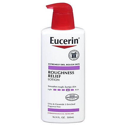 Eucerin Lotion Roughness Relief Fragrance Free - 16.9 Fl. Oz. - Image 1