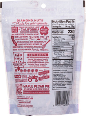 Diamond of California Chopped Pecans – 8 Oz. - Image 5