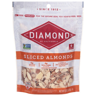 Diamond of California Almonds Sliced - 6 Oz - Image 2