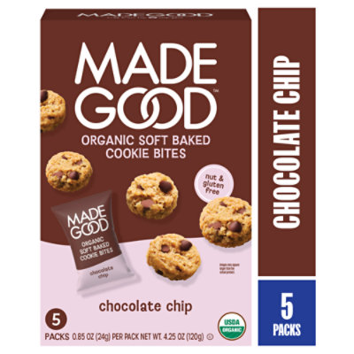 MadeGood Cookies Mini Choc Chip - 5 Package