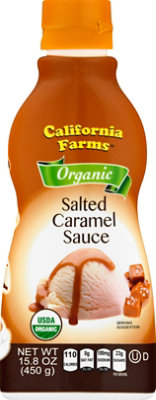 Californi Farms Sauce Salted Carmel Org - 15.8 Oz - Image 2