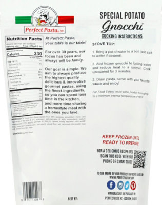 Perfect Pasta Special Potato Gnocchi - 12 Oz - Image 2