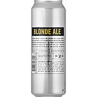 Saint Archer Blonde Ale Beer Can 4.8% ABV - 19.2 Fl. Oz. - Image 4
