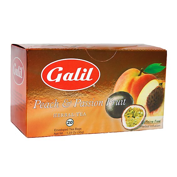 Galil Tea Peach & Passion - 1.23 Oz