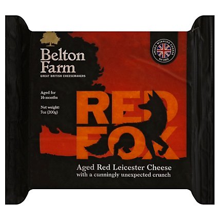 Belton Farm Cheese Red Leicester Fox - 7 Oz - Image 1