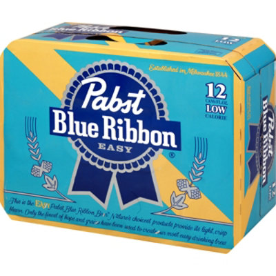 Pabst Blue Ribbon Easy In Cans - 12-12 Fl. Oz.