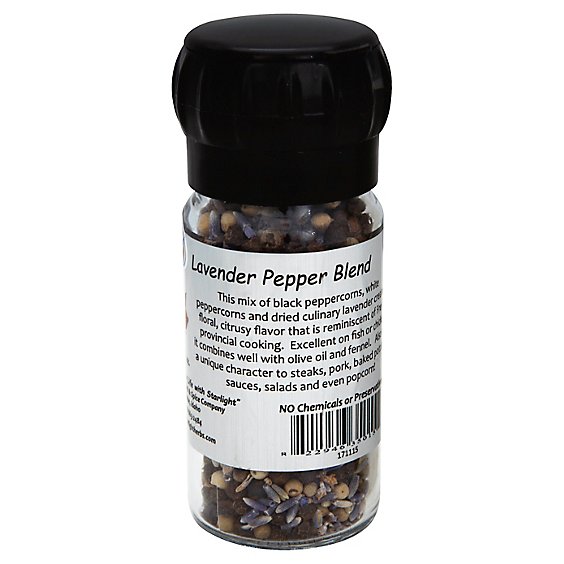 Starlight Lavendar Pepper Grinder - 1.4 Oz