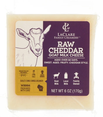 Laclare Goat Cheddar Raw Milk - 6 Oz - Image 2