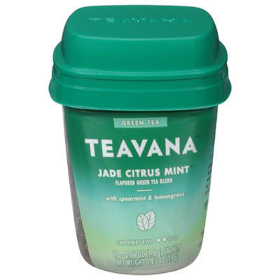 Teavana Tea Sachets Green Jade Citrus Mint 15 Count - 0.85 Oz