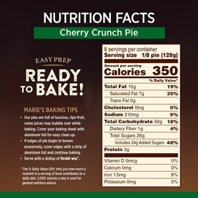 Marie Callender's Cherry Crunch Pie Frozen Dessert - 36 Oz - Image 4