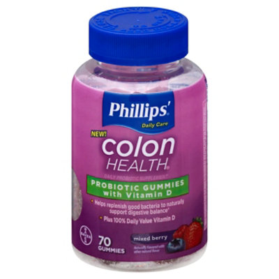 Phillips Probiotics Gummies - 70 Count - Image 3