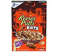 Reeses Puffs Cereal Corn Puffs Sweet & Crunchy Peanut Butter Bats - 11.5 Oz