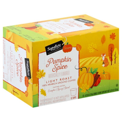 Signature SELECT Coffee Pod Pumpkin Spice - 12 Count