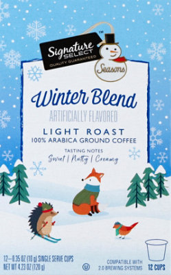 Signature Select Coffee Pod Winter Blend - 12 Count - Image 2