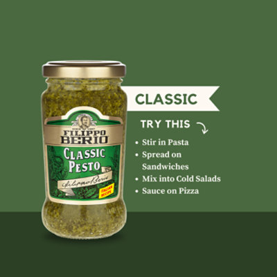 Filippo Berio Pesto Italian Recipe Classic - 6.7 Oz - Image 3