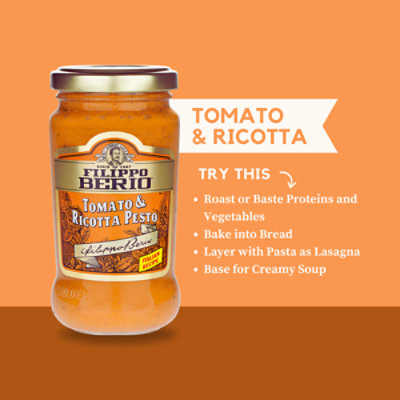 Filippo Berio Tomato And Ricotta Pesto - 6.7 Oz - Image 3