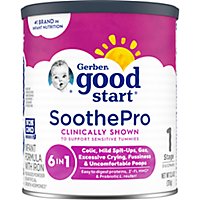 Gerber Good Start Soothe Pro Non GMO Powder Baby Formula Canister - 12.4 Oz - Image 1