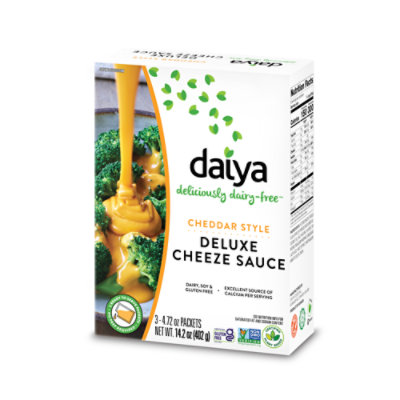 Daiya Dairy Free Cheddar Style Vegan Cheese Sauce - 14.2 Oz - Image 1