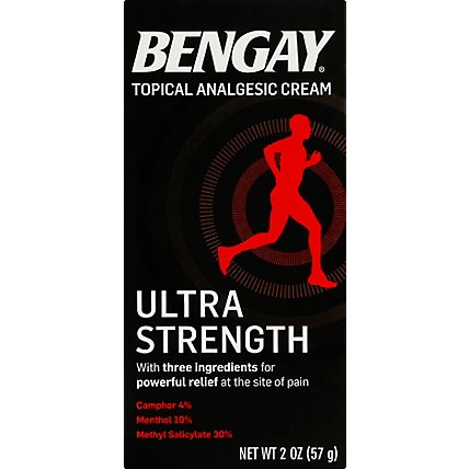 BENGAY Ultra Strength Cream - 2 Oz - Image 2