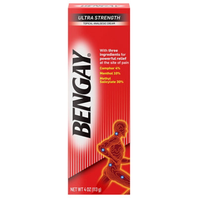 BENGAY Ultra Strength Cream - 4 Oz - Image 1
