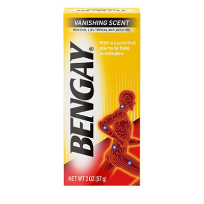 Bengay Vanishing Scent Gel - 2 Oz - Image 1