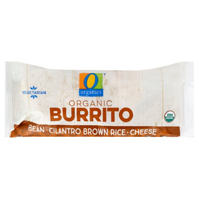  O Organics Organic Burrito Bean Cilantro Brown Rice Cheese - 5 Oz 