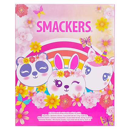 Smackers Lippy Pals Spring 25-Piece Beauty Book - Image 1