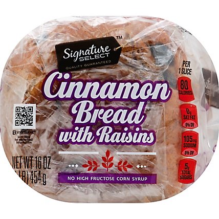 Signature Select Cinnamon Bread With Raisins - 16 Oz - Image 2