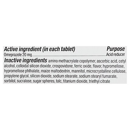 Signature Care Omeprazole Acid Reducer Orally Disintegrating 20mg Strawberry Tablet - 42 Count - Image 4
