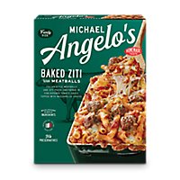 Michael Angelos Frozen Food Italian Style Baked Ziti With Meatballs - 28 Oz - Image 1