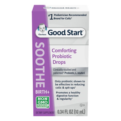 gerber soothe probiotic colic