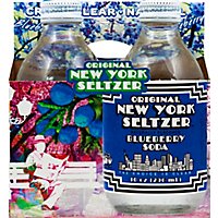 Original New York Seltzer Soda Blueberry - 4-10 Fl. Oz. - Image 2