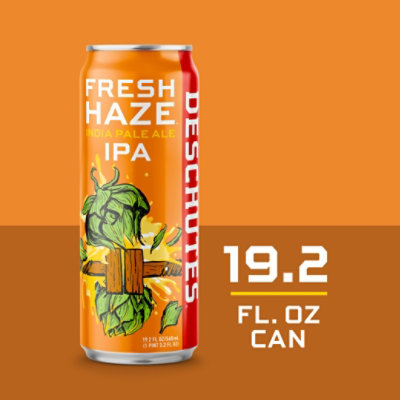 Deschutes Fresh Haze Ipa In Cans - 24-19.2 Fl. Oz. - Image 1