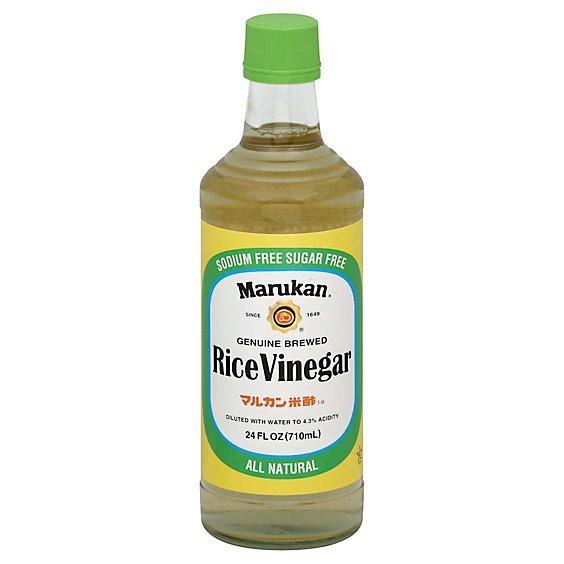 Marukan Rice Vinegar Genuine Brewed - 24 Fl. Oz.