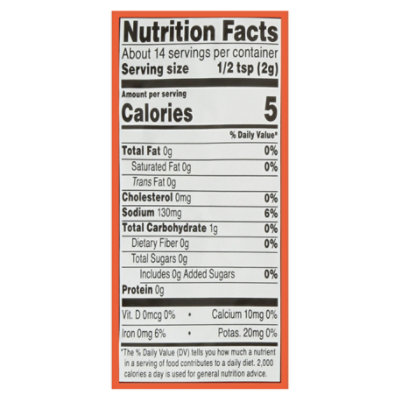 O Organics Seasoning Mix Taco - 1 Oz - Image 2