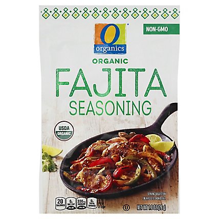 O Organics Seasoning Mix Fajita - 1 Oz - Image 3