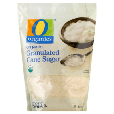 O Organics Sugar Granulated Cane - 64 Oz