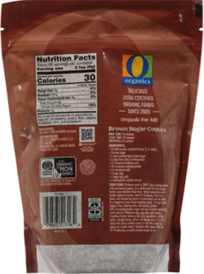 O Organics Sugar Dark Brown - 24 Oz - Image 5