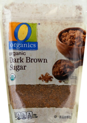 O Organics Sugar Dark Brown - 24 Oz - Image 2