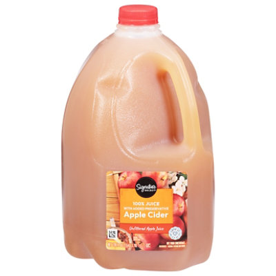 Signature Select/Farms Apple Cider 100% Juice - 128 Fl. Oz. - Image 1