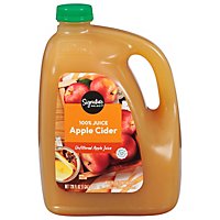 Signature Farms Apple Cider 100% Juice - 128 Fl. Oz. - Image 1