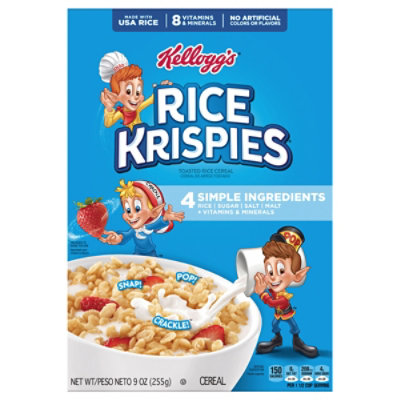 Kellogg's Rice Krispies Original 8 Vitamins and Minerals Breakfast Cereal - 9 Oz - Image 4