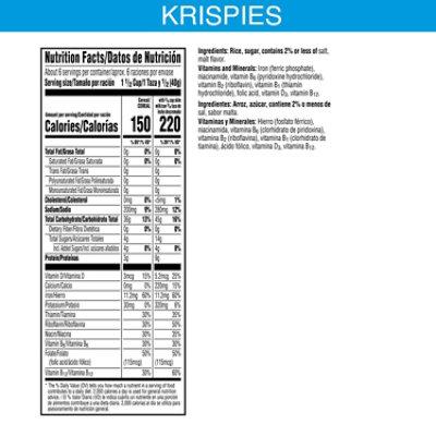 Rice Kripies Cereal - 9 Oz. - Image 4