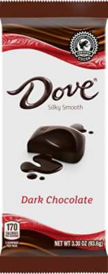DOVE Candy Bar Dark Chocolate - 3.30 Oz - Image 2